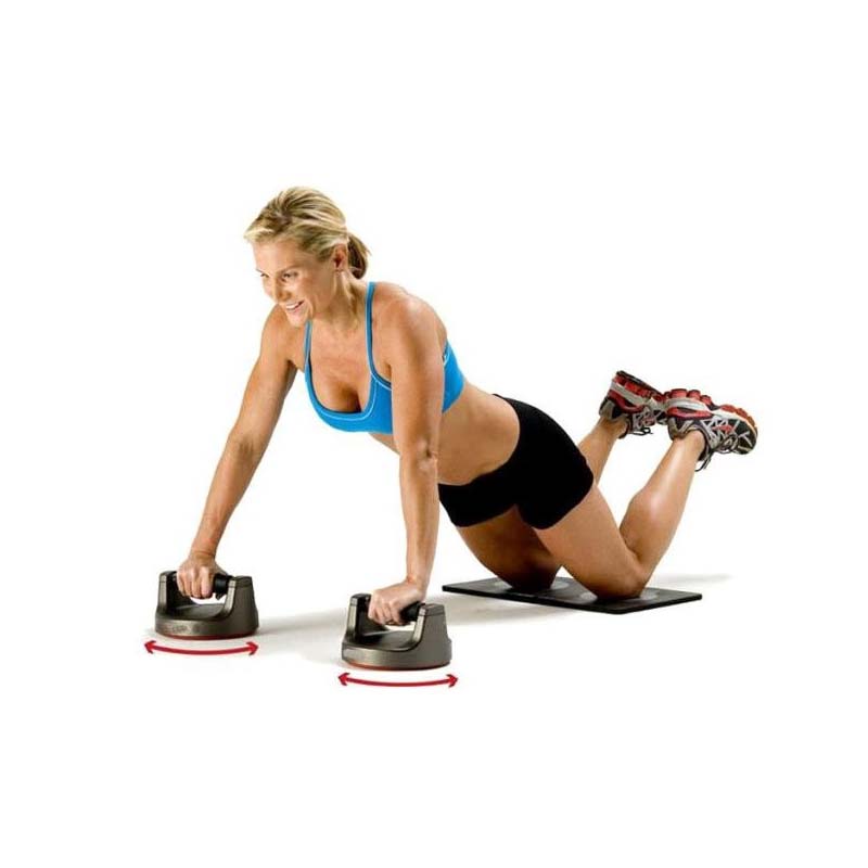 Round 360-Degree Rotatable Push-up Stand
