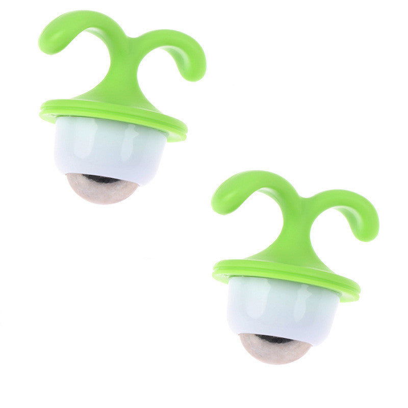 Flower Pot Massager Flower Seedling Potted Ball Massager Cervical Spine Massager Neck and Waist