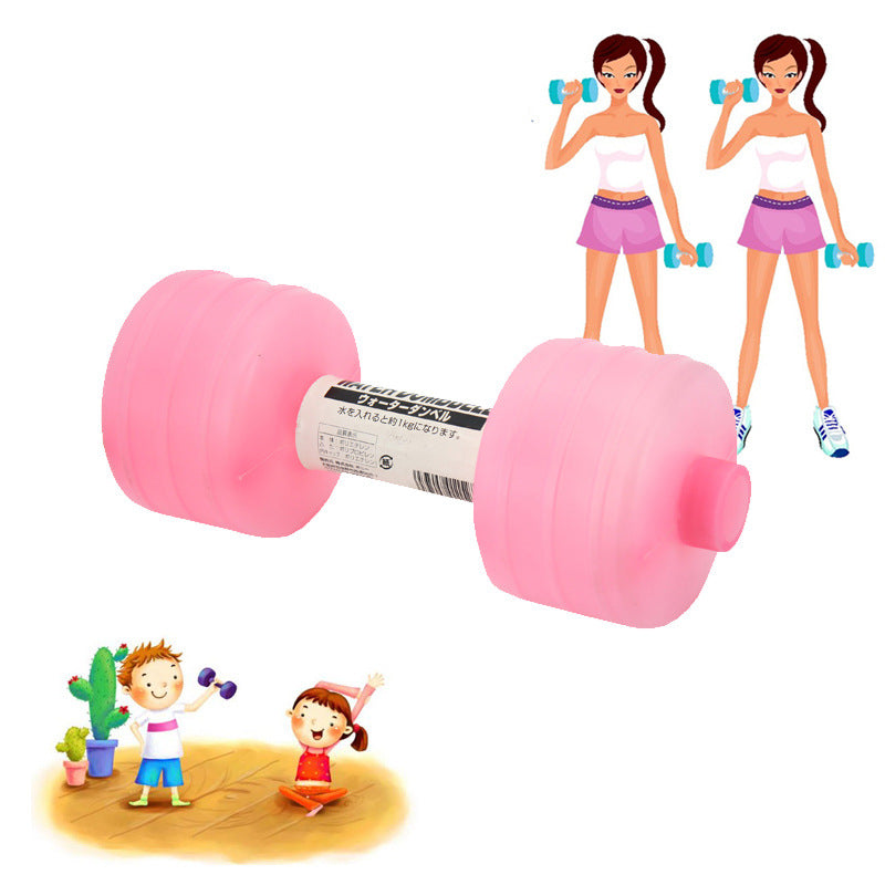 Body Building Water Dumbbell Weights