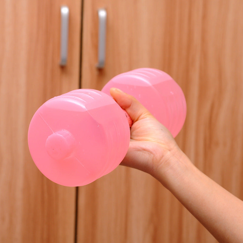 Body Building Water Dumbbell Weights