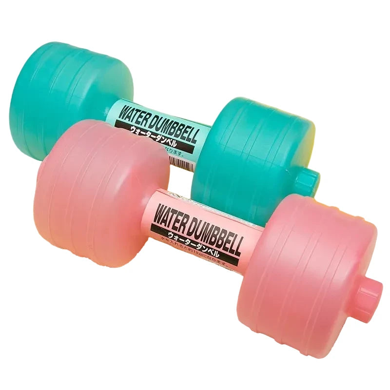 Body Building Water Dumbbell Weights