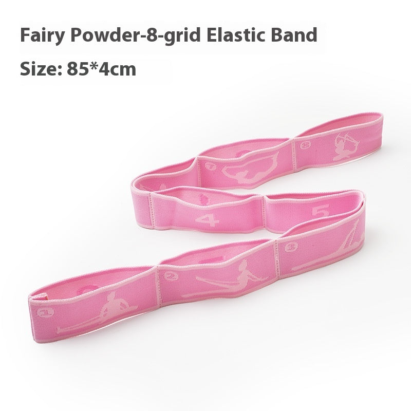 Multi-section Belt Dance Yoga Aid Stretch Belt Elastic Yoga Belt