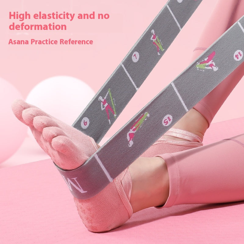 Multi-section Belt Dance Yoga Aid Stretch Belt Elastic Yoga Belt