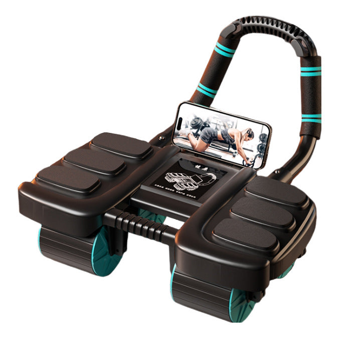 Four-wheel Abdominal Wheel Automatic Rebound Elbow Support