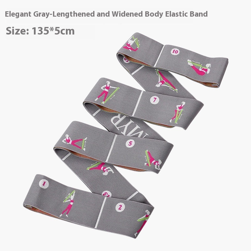 Multi-section Belt Dance Yoga Aid Stretch Belt Elastic Yoga Belt