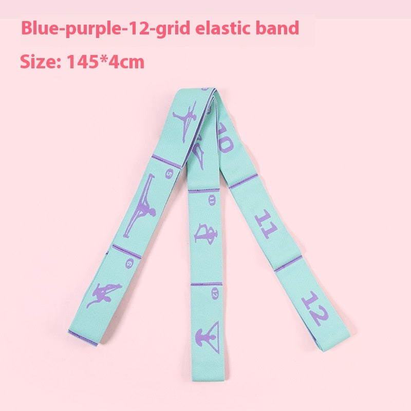 Multi-section Belt Dance Yoga Aid Stretch Belt Elastic Yoga Belt