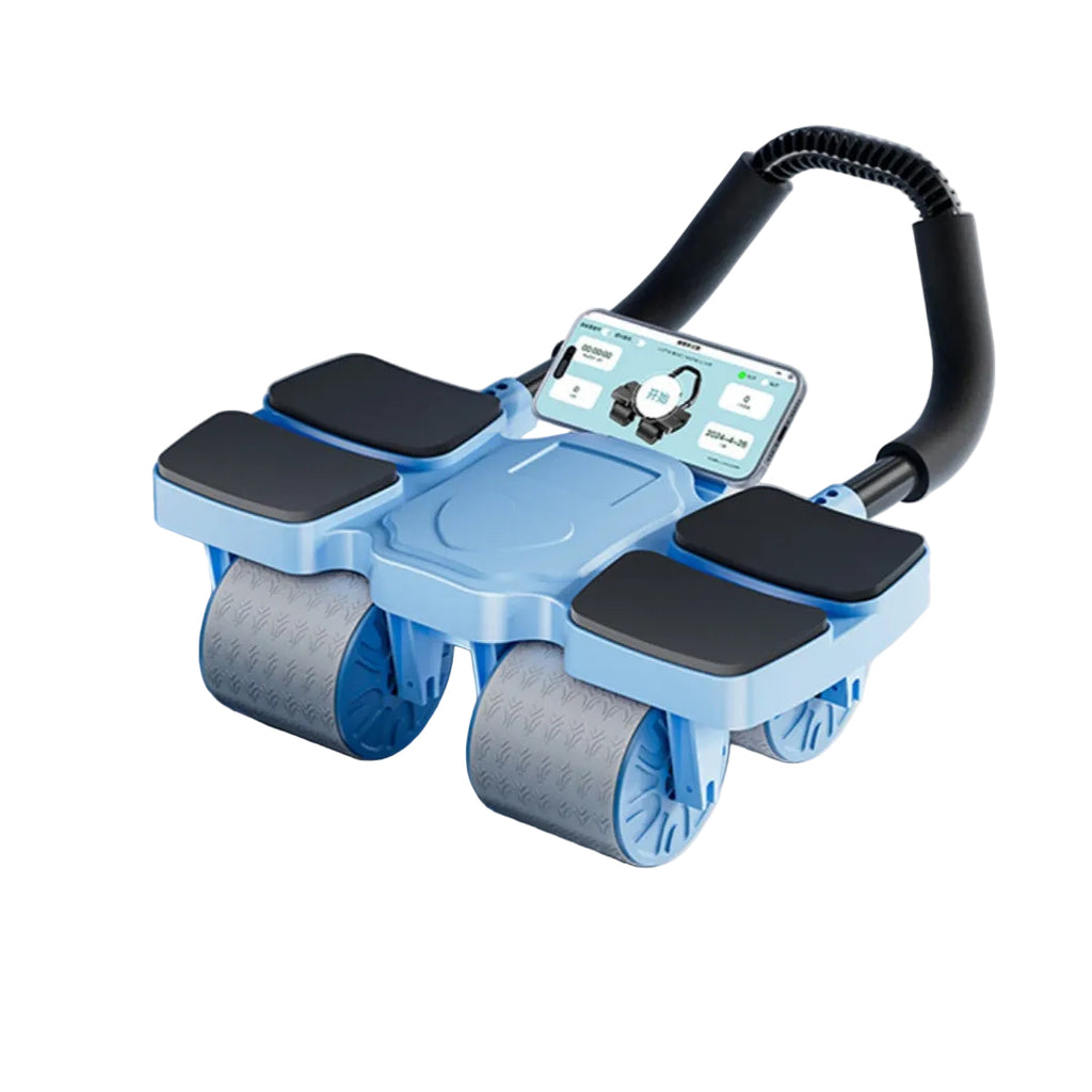 Abdominal Wheel Automatic Rebound Including APP Sports Fitness Equipment