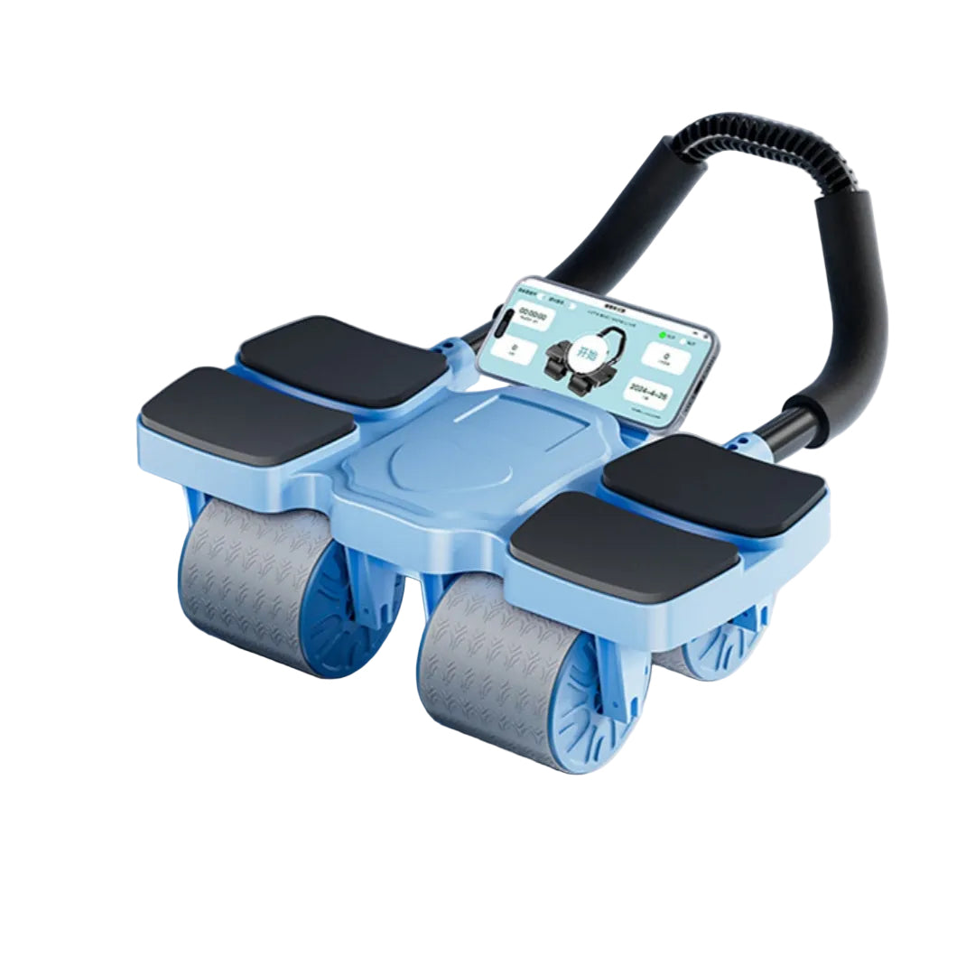 Abdominal Wheel Automatic Rebound Including APP Sports Fitness Equipment