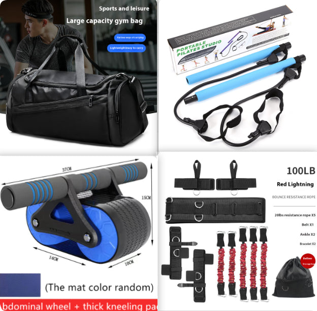 Double Wheel Automatic Ab Wheel Roller Waist Trainer
