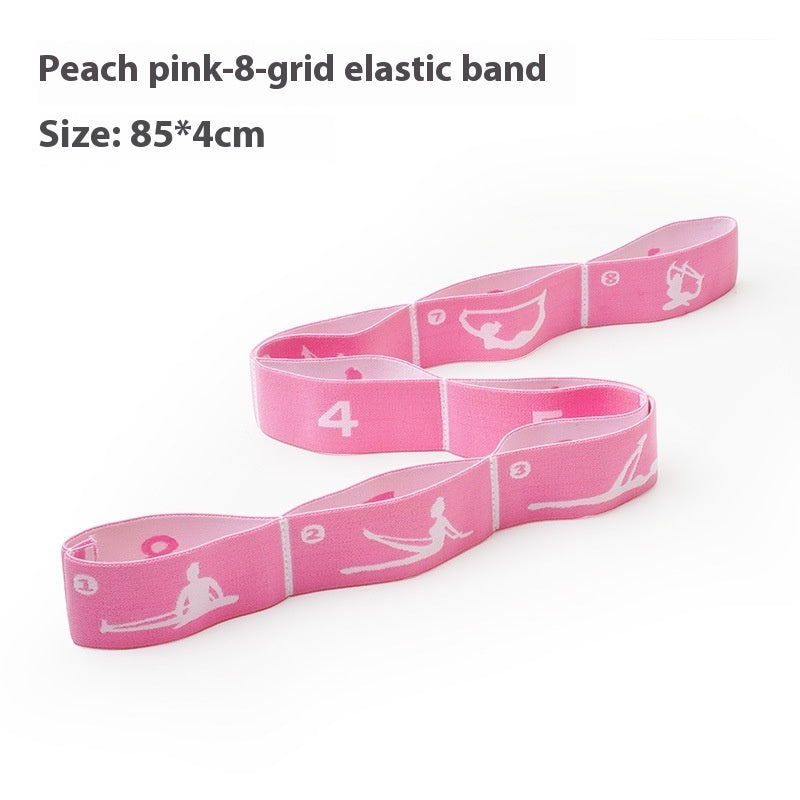 Multi-section Belt Dance Yoga Aid Stretch Belt Elastic Yoga Belt