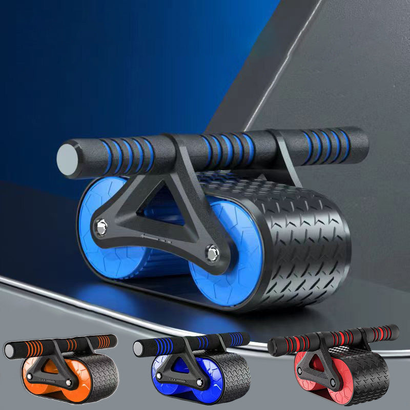 Double Wheel Automatic Ab Wheel Roller Waist Trainer