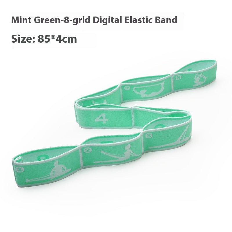 Multi-section Belt Dance Yoga Aid Stretch Belt Elastic Yoga Belt