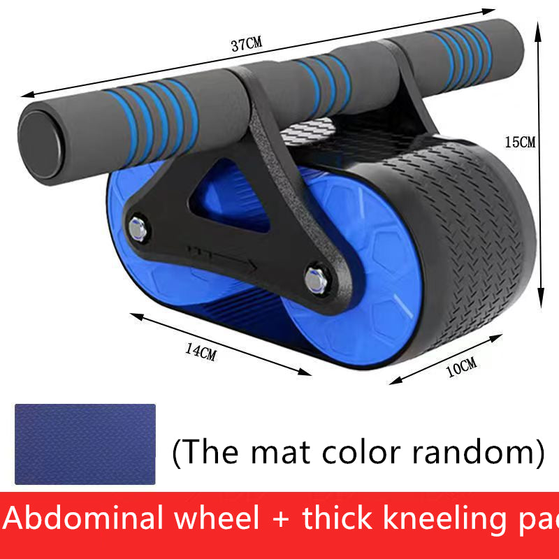Double Wheel Automatic Ab Wheel Roller Waist Trainer