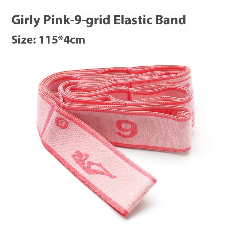 Multi-section Belt Dance Yoga Aid Stretch Belt Elastic Yoga Belt