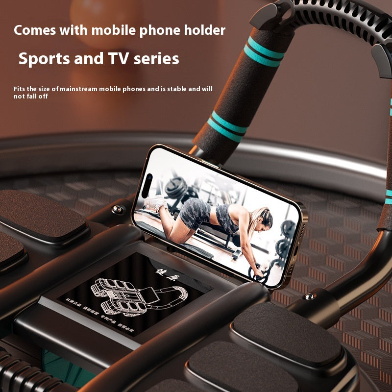 Four-wheel Abdominal Wheel Automatic Rebound Elbow Support
