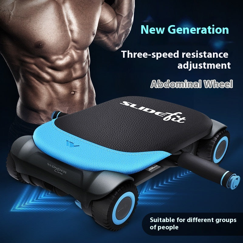 Four-wheel Automatic Rebound Abdominal Wheel Home