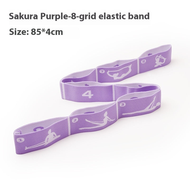 Multi-section Belt Dance Yoga Aid Stretch Belt Elastic Yoga Belt