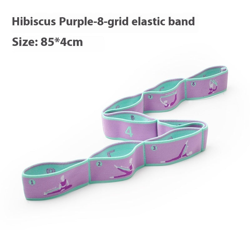 Multi-section Belt Dance Yoga Aid Stretch Belt Elastic Yoga Belt