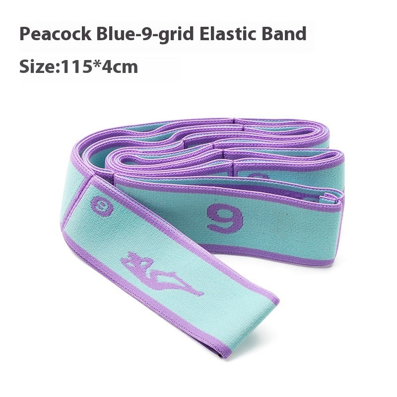 Multi-section Belt Dance Yoga Aid Stretch Belt Elastic Yoga Belt