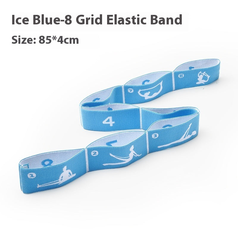 Multi-section Belt Dance Yoga Aid Stretch Belt Elastic Yoga Belt